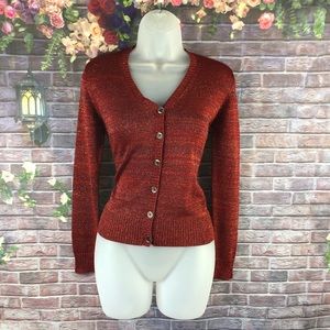 Half Moon Women’s Sweaters V-Neck Button Down